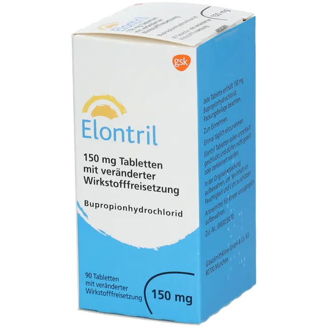 Elontril 150mg 90 modified-release tabs